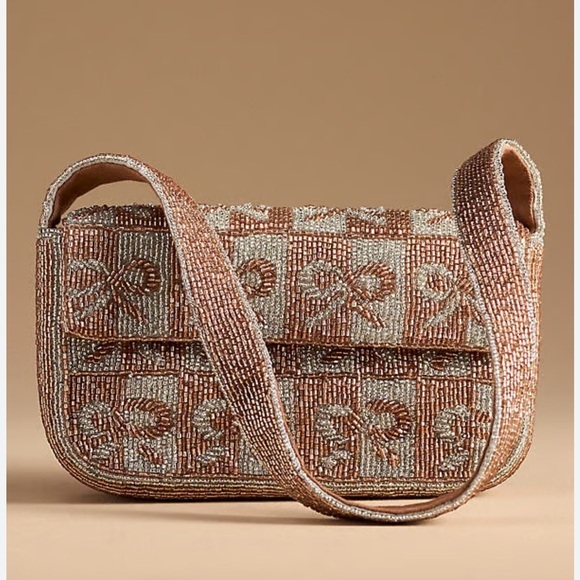 Anthropologie Handbags - Anthropologie The Fiona Beaded Bag: Icon Edition - Spade